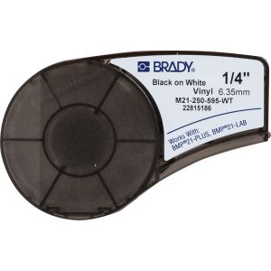 Brady tape M21-250-595-WT (zwart)