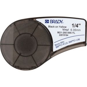 Brady tape M21-250-595-YL (zwart)